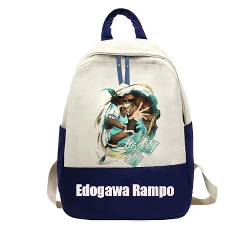 Zhongkaihua Bungo Stray Dogs Anime-Rucksack für Schulsaison, Geschenk, Schultasche, Schultasche mit Osamu Dazai, Anime-Druck, Cartoon-Büchertasche, Typ5, 45*33*10cm von Zhongkaihua