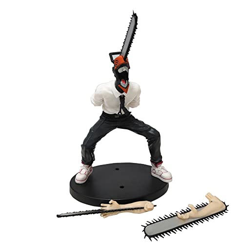 Chainsaw Man Figur Anime Statue 18.5CM PVC Modell Denji Action Figur Schreibtisch Dekor Sammlung Ornamente Geschenke von Zhongkaihua