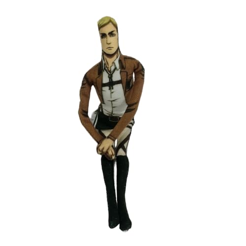 Zhongkaihua Erwin Smith Plüsch-Actionfigur, 30 cm, Erwin Smith Plüsch, PP-Baumwolle, Actionfigur, kreatives Sammlerstück, Geschenk, Dekoration für Zuhause, Party Zhongkaihua Erwin Smith Plüsch-Actionfigur, 30 cm, Erwin Smith Plüsch, PP-Baumwolle, Actionfigur, kreatives Sammlerstück, Geschenk, Dekoration für Zuhause, Party von Zhongkaihua