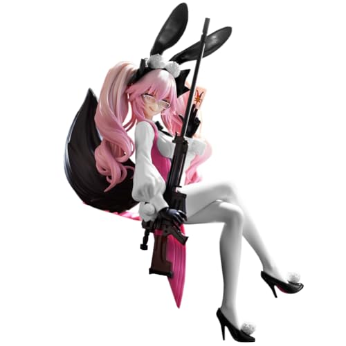 Zhongkaihua FGO Bunny Girl Figur FATE STAY NIGHT sitzend Anime Figur Koyanskaya of light Fate Kaleid Liner Nudelstopper Figur PVC Statuette Modell von Zhongkaihua