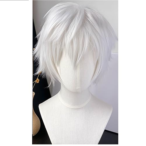 Zhongkaihua Gojo Satoru High School Cosplay Kostüm Komplettes Set Herren Uniform Jacke und Hose mit Perücke und Brille für JJK Anime Fans Halloween Karneval Comic-Con Rollenspiel Zhongkaihua Gojo Satoru High School Cosplay Kostüm Komplettes Set Herren Uniform Jacke und Hose mit Perücke und Brille für JJK Anime Fans Halloween Karneval Comic-Con Rollenspiel von Zhongkaihua