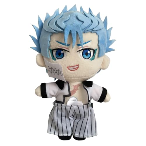 Zhongkaihua Grimmjow Jaegerjaques Plüschfigur, 20 cm, Plüschkissen, Anime, PP-Baumwolle, weich, gefüllt, pelzig, Autotasche, Heimdekoration, Anhänger für Fans Zhongkaihua Grimmjow Jaegerjaques Plüschfigur, 20 cm, Plüschkissen, Anime, PP-Baumwolle, weich, gefüllt, pelzig, Autotasche, Heimdekoration, Anhänger für Fans von Zhongkaihua