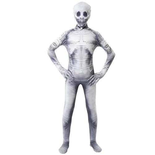 Zhongkaihua Halloween Kostüme für Kinder Erwachsene Fancy Dress Outfit Bodysuit Jumpsuit Knochen Skelett Kostüm, Zombie Kostüm, Baumwurzel Mann Kostüm Halloween Karneval von Zhongkaihua