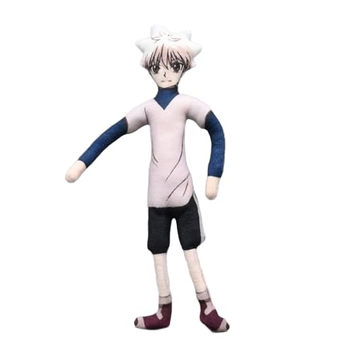 Zhongkaihua Hisoka Killua Zaoldyeck Gon Freecss Anime weiche Figur, 28 cm, kann gedreht werden, Stofftier mit integriertem Drahtrahmen, lustiges Gag-Geschenk für Fans Zhongkaihua Hisoka Killua Zaoldyeck Gon Freecss Anime weiche Figur, 28 cm, kann gedreht werden, Stofftier mit integriertem Drahtrahmen, lustiges Gag-Geschenk für Fans von Zhongkaihua