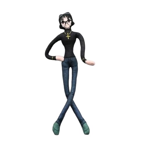 Zhongkaihua Hisoka Killua Zaoldyeck Gon Freecss Anime weiche Figur, 28 cm, kann gedreht werden, Stofftier mit integriertem Drahtrahmen, lustiges Gag-Geschenk für Fans Zhongkaihua Hisoka Killua Zaoldyeck Gon Freecss Anime weiche Figur, 28 cm, kann gedreht werden, Stofftier mit integriertem Drahtrahmen, lustiges Gag-Geschenk für Fans von Zhongkaihua