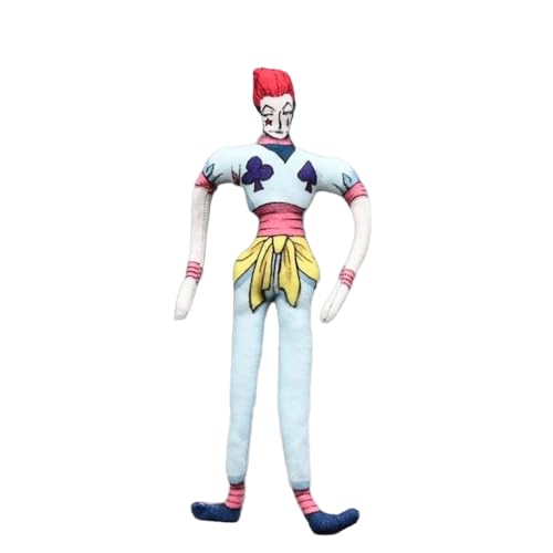 Zhongkaihua Hisoka Killua Zaoldyeck Gon Freecss Anime weiche Figur, 28 cm, kann gedreht werden, Stofftier mit integriertem Drahtrahmen, lustiges Gag-Geschenk für Fans Zhongkaihua Hisoka Killua Zaoldyeck Gon Freecss Anime weiche Figur, 28 cm, kann gedreht werden, Stofftier mit integriertem Drahtrahmen, lustiges Gag-Geschenk für Fans von Zhongkaihua