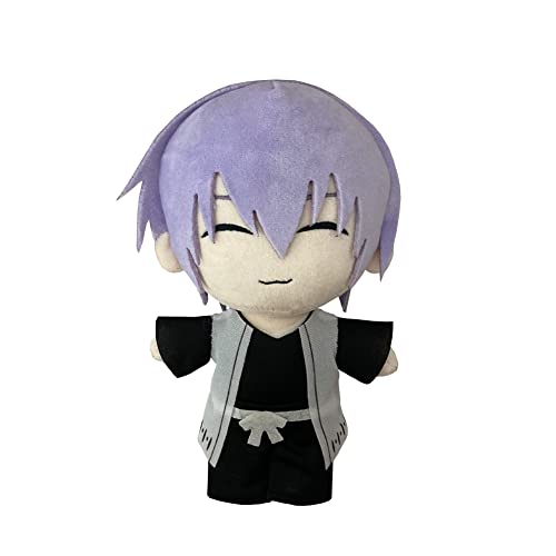 Zhongkaihua Ichimaru Gin-Plüschfigur, 20 cm, Plüschkissen, Anime, PP-Baumwolle, weich, gefüllt, pelzig, Autotasche, Heimdekoration, Anhänger für Fans Zhongkaihua Ichimaru Gin-Plüschfigur, 20 cm, Plüschkissen, Anime, PP-Baumwolle, weich, gefüllt, pelzig, Autotasche, Heimdekoration, Anhänger für Fans von Zhongkaihua