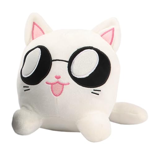 Zhongkaihua JJK Gojo Satoru Plüschkissen, weißes Katzenkissen, gefülltes Kissen, Zuhause, Sofa, Auto, weich, Weihnachten, Geburtstag, Dekoration, Geschenke, 20 cm Zhongkaihua JJK Gojo Satoru Plüschkissen, weißes Katzenkissen, gefülltes Kissen, Zuhause, Sofa, Auto, weich, Weihnachten, Geburtstag, Dekoration, Geschenke, 20 cm von Zhongkaihua