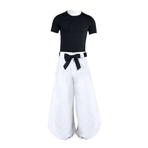 Zhongkaihua JJK Kostüm Fushiguro Toji Cosplay Outfits Kurzarm Oberteil und Hose Anzüge Halloween japanische Anime-Charaktere Cosplay-Kostüm für Männer Zhongkaihua JJK Kostüm Fushiguro Toji Cosplay Outfits Kurzarm Oberteil und Hose Anzüge Halloween japanische Anime-Charaktere Cosplay-Kostüm für Männer von Zhongkaihua