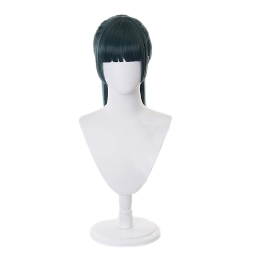 Zhongkaihua JJK Zenin Maki Zenin Mai Cosplay Kostüm Anzug Perücke Frauen Kleid Erwachsene Rollenspiel Anime Karneval Halloween Party Uniform von Zhongkaihua