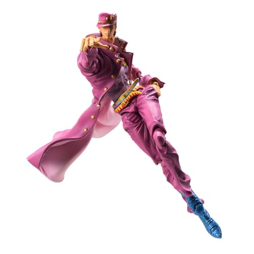 Zhongkaihua Jotaro Figur Anime Jotaro Actionfigur 16 cm PVC-Modell Weihnachten Zuhause Schreibtisch Ornament Geburtstag Sammlung Dekoration Geschenk von Zhongkaihua