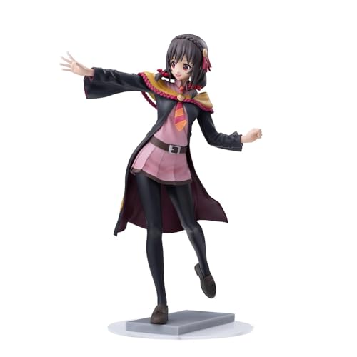 Zhongkaihua KONOSUBA Figur Eine Explosion auf dieser wunderbaren Welt Yunyun Figur Schuluniform Ver Anime PVC Modell Dekoration Ornament Geburtstagsgeschenk für Fans von Zhongkaihua