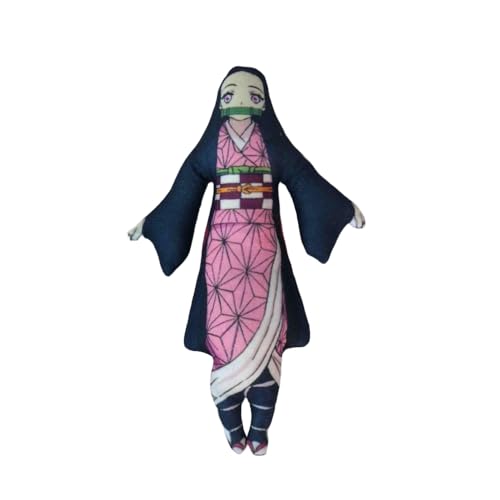 Zhongkaihua Kamado Nezuko Abstrakte weiche Figur mit integriertem Drahtrahmen, 28 cm, drehbares Stofftier, witziges und lustiges Narrenstreich, Geschenk für Anime-Fans Zhongkaihua Kamado Nezuko Abstrakte weiche Figur mit integriertem Drahtrahmen, 28 cm, drehbares Stofftier, witziges und lustiges Narrenstreich, Geschenk für Anime-Fans von Zhongkaihua