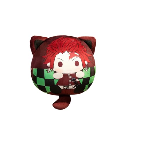Zhongkaihua Kamado Tanjiro/Tomioka Giyuu Anime gefülltes Kissen weiche Figur Anhänger 12 cm niedlicher Cartoon-runder Stofftier hängende Ornamente für Rucksack Zhongkaihua Kamado Tanjiro/Tomioka Giyuu Anime gefülltes Kissen weiche Figur Anhänger 12 cm niedlicher Cartoon-runder Stofftier hängende Ornamente für Rucksack von Zhongkaihua