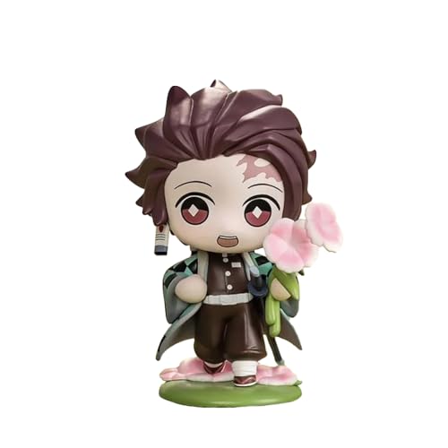 Zhongkaihua Kamado Tanjiro Figur Anime PVC Model Figurine Home Desk Auto Dekoration Ornament Geburtstagsgeschenk für Fans, 3,9 Zoll (10 cm) von Zhongkaihua