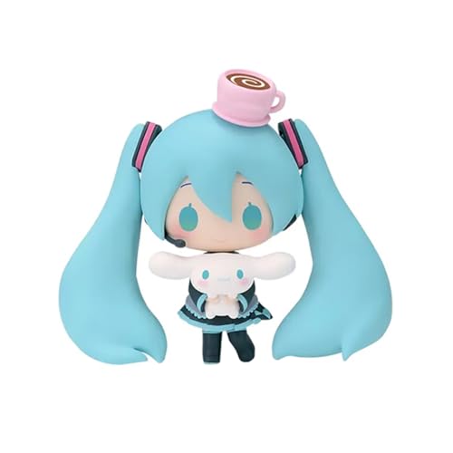 Zhongkaihua Miku Figur und Bow Tie Dog Q Ver. Anime-Modell Niedliche Desktop-Dekorationen Kawaii Japanische Anime-Miniaturfigur 10 cm Zhongkaihua Miku Figur und Bow Tie Dog Q Ver. Anime-Modell Niedliche Desktop-Dekorationen Kawaii Japanische Anime-Miniaturfigur 10 cm von Zhongkaihua