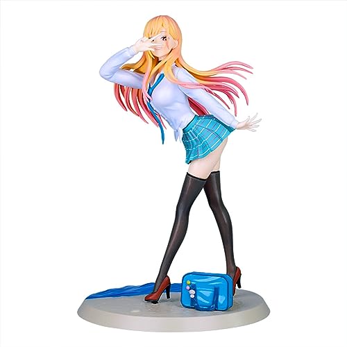 Zhongkaihua My Dress Up Darling Figur Kitagawa Marin Anime Schuluniform Ver Actionfigur 23 cm Weihnachten Zuhause Geburtstag Geschenk Schreibtisch Dekoration von Zhongkaihua