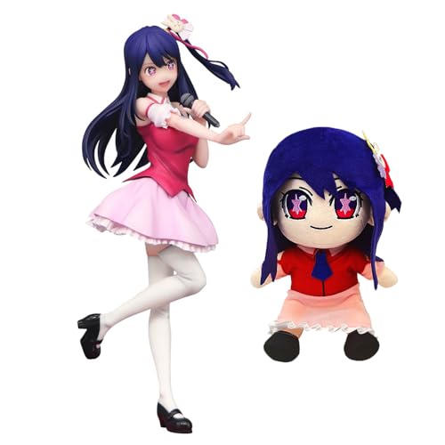 Zhongkaihua Oshi No Ko Anime Figuren Ai Hoshino Figur Statue & Anime Stofffigur Kissen Niedliche Anime Girl Figur Hoshino Ai Sammlerstücke Ornamente von Zhongkaihua