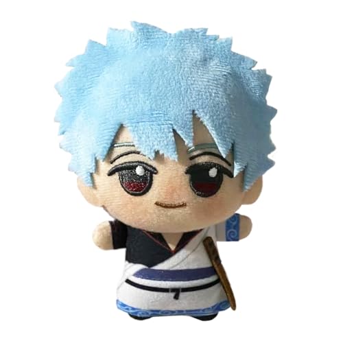 Zhongkaihua Sakata Gintoki Anhänger aus PP-Baumwolle, gefüllt mit süßem Cartoon, 10 cm Zhongkaihua Sakata Gintoki Anhänger aus PP-Baumwolle, gefüllt mit süßem Cartoon, 10 cm von Zhongkaihua