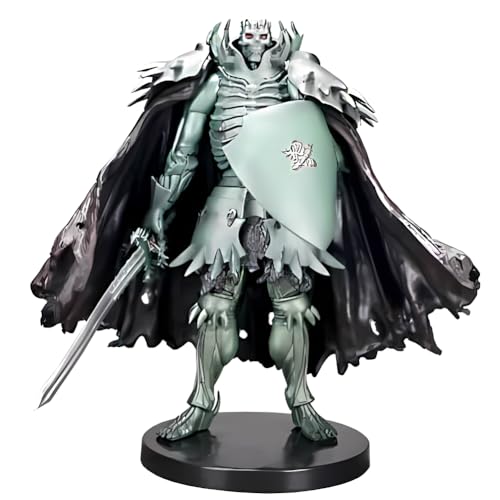 Zhongkaihua Skull Knight Gaiseric Actionfiguren Mit austauschbarem Zubehör Bewegliche Figur Anime Modell Statue Sammelfiguren Desktop Ornamente (Grün, 21cm) von Zhongkaihua