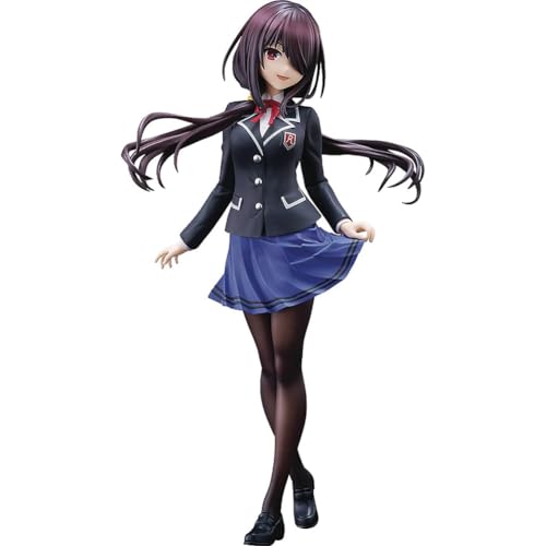 Zhongkaihua Tokisaki Kurumi-Figur, stehendes Modell, Schuluniform, Statue, 20 cm, Anime-Mädchen, Actionfiguren, Sammlerstück, Dekorationen, Geschenke, PVC Zhongkaihua Tokisaki Kurumi-Figur, stehendes Modell, Schuluniform, Statue, 20 cm, Anime-Mädchen, Actionfiguren, Sammlerstück, Dekorationen, Geschenke, PVC von Zhongkaihua