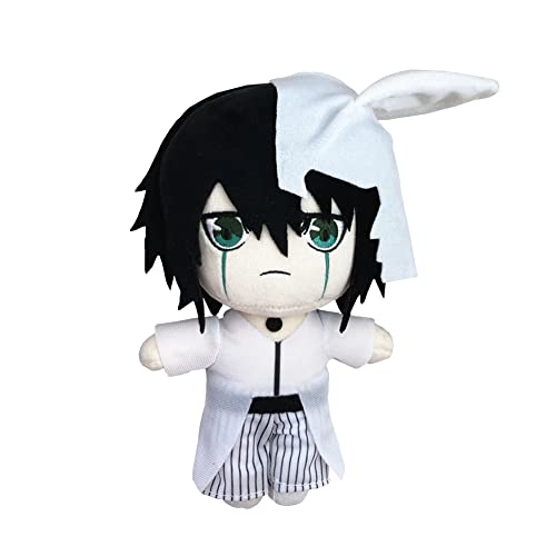 Zhongkaihua Ulquiorra Cifer Plüschfigur, 20 cm, Plüschkissen, Anime, PP-Baumwolle, weich, gefüllt, pelzig, Autotasche, Heimdekoration, Anhänger für Fans Zhongkaihua Ulquiorra Cifer Plüschfigur, 20 cm, Plüschkissen, Anime, PP-Baumwolle, weich, gefüllt, pelzig, Autotasche, Heimdekoration, Anhänger für Fans von Zhongkaihua