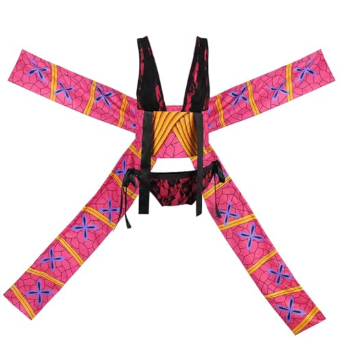 Zhongkaihua Ume/Daki Cosplay Kimono Outfit Japanisches Anime Cosplay Kostüm Kimono Robe Langes Kleid für Frauen Halloween Karneval Verkleidung Zhongkaihua Ume/Daki Cosplay Kimono Outfit Japanisches Anime Cosplay Kostüm Kimono Robe Langes Kleid für Frauen Halloween Karneval Verkleidung von Zhongkaihua