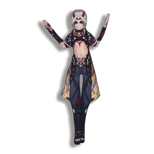 Zhongli/Venti/Raiden Shogun/Furina, abstrakte weiche Figur, 30 cm, drehbares Stofftier mit integriertem Drahtrahmen, witziges und lustiges Geschenk für Spiel-Fans Zhongli/Venti/Raiden Shogun/Furina, abstrakte weiche Figur, 30 cm, drehbares Stofftier mit integriertem Drahtrahmen, witziges und lustiges Geschenk für Spiel-Fans von Zhongkaihua