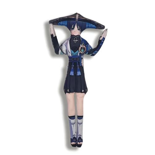 Zhongli/Venti/Raiden Shogun/Furina, abstrakte weiche Figur, 30 cm, drehbares Stofftier mit integriertem Drahtrahmen, witziges und lustiges Geschenk für Spiel-Fans Zhongli/Venti/Raiden Shogun/Furina, abstrakte weiche Figur, 30 cm, drehbares Stofftier mit integriertem Drahtrahmen, witziges und lustiges Geschenk für Spiel-Fans von Zhongkaihua