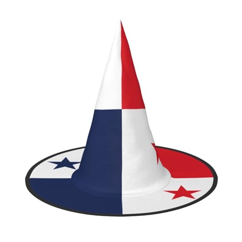 Zhuanyun Flagge von Panama Druck Halloween Hut Halloween Kostüm Zubehör Kopfschmuck Party Zubehör Hexenhut Zhuanyun Flagge von Panama Druck Halloween Hut Halloween Kostüm Zubehör Kopfschmuck Party Zubehör Hexenhut von Zhuanyun