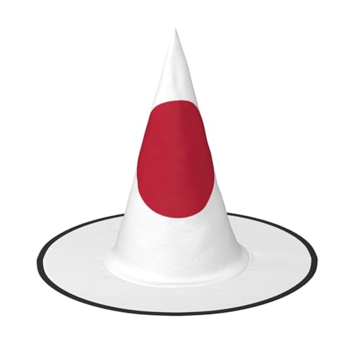 Zhuanyun Japanische Flagge Druck Halloween Hut Halloween Kostüm Zubehör Kopfschmuck Party Zubehör Hexenhut Zhuanyun Japanische Flagge Druck Halloween Hut Halloween Kostüm Zubehör Kopfschmuck Party Zubehör Hexenhut von Zhuanyun