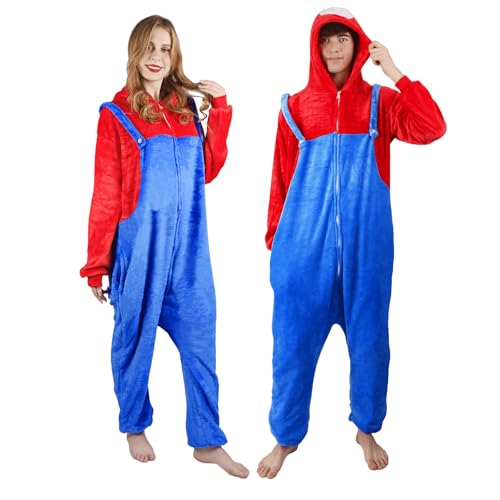 Zhulybowei Onesie Kostüm Red L von Zhulybowei