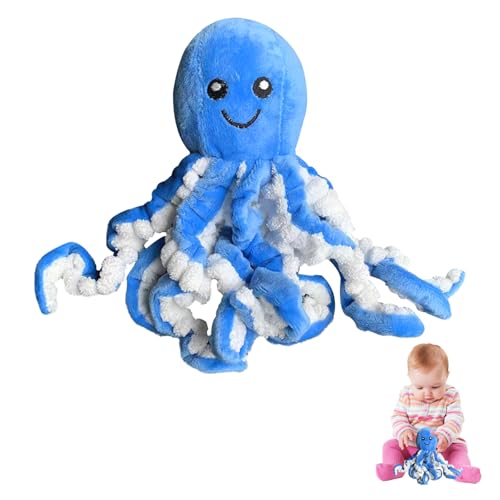 Zhuporn Kuscheltier Oktopus, Plüschtier Krake Plüschtier Oktopus, Octopus Kuscheltier mit 8 Tentakel, Octopus Plüsch Puppe Spielzeug, Octopus Plüschtier, Lustiges Bebe Niños Kinder 1 año von Zhuporn