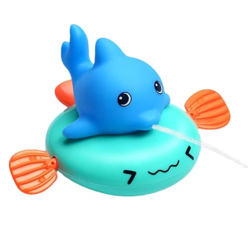 Swimming Bath Toy | Pull-String Swimming Bath Toy | Babies Pool Toys | Cute Animal Clockwork Bathtub Swimming Pool Toy | Bath Toys Water Spraying Floating Animals | Water Bath Toy for Bath Tub Toy von Ziabxhn