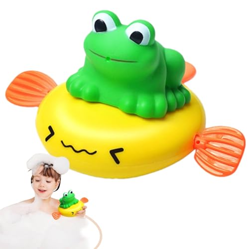 Swimming Bath Toy | Pull-String Swimming Bath Toy | Babies Pool Toys | Cute Animal Clockwork Bathtub Swimming Pool Toy | Bath Toys Water Spraying Floating Animals | Water Bath Toy for Bath Tub Toy von Ziabxhn