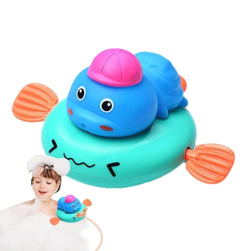 Swimming Bath Toy | Pull-String Swimming Bath Toy | Babies Pool Toys | Cute Animal Clockwork Bathtub Swimming Pool Toy | Bath Toys Water Spraying Floating Animals | Water Bath Toy for Bath Tub Toy von Ziabxhn