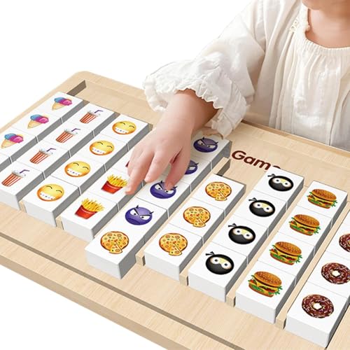 Wooden Board Games | Elimination Battle Table Board Game | Educational Wooden Push Game | Board Games | Portable Wooden Board Games for Adults & Kids Learning Toy von Ziabxhn