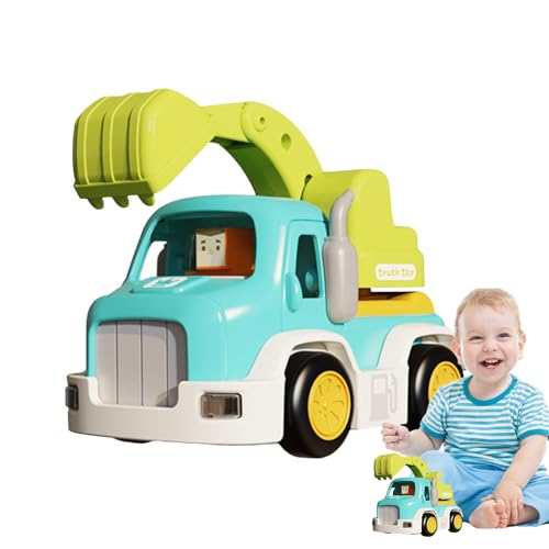 Ziabxhn Construction Truck Toys | Construction Vehicles Toy | Construction Truck Model Pull Back Digger Car | Kids Collectible Model Car | Children Engineering Vehicles Toy for Kids Learning Toy von Ziabxhn