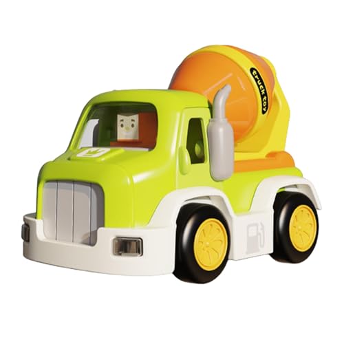 Ziabxhn Engineering Car Toy | Car Toy | Cartoon Toy Vehicle with Music and Light | Portable Cartoon Truck | Multiple Movable Joints | Inertia Pull Back Car for Imaginative Play von Ziabxhn