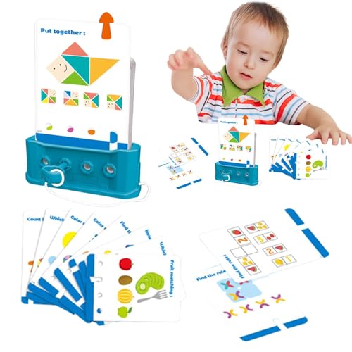 Ziabxhn Kids Learning Logic Toy | Preschool Logic Key Toy | Learning Logical Game | Kids Card Game | Parent-Child Interaction Improve Children Fine Motor Skills for Classroom & Study Room von Ziabxhn