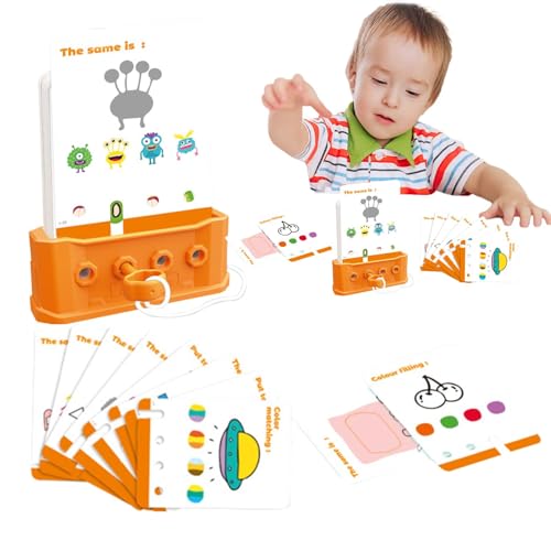 Ziabxhn Kids Learning Logic Toy | Preschool Logic Key Toy | Learning Logical Game | Kids Card Game | Parent-Child Interaction Improve Children Fine Motor Skills for Classroom & Study Room von Ziabxhn