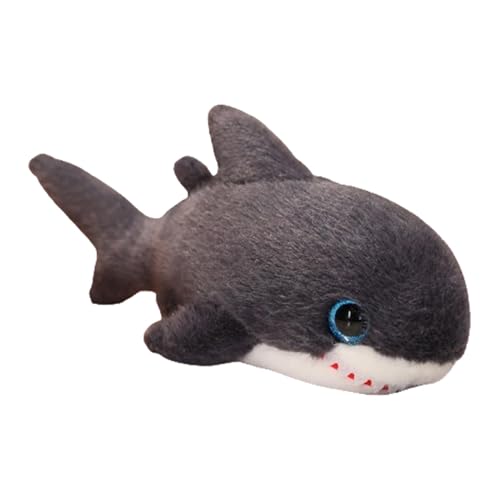 Ziabxhn Shark Stuffed Animal | Stuffed Shark Plush Toy | Soft Stuffed Shark Doll | Creative Stuffed Animal Shark Plush Toy | Sea Animal Plush Stuffed Decorative Doll for Bedroom von Ziabxhn