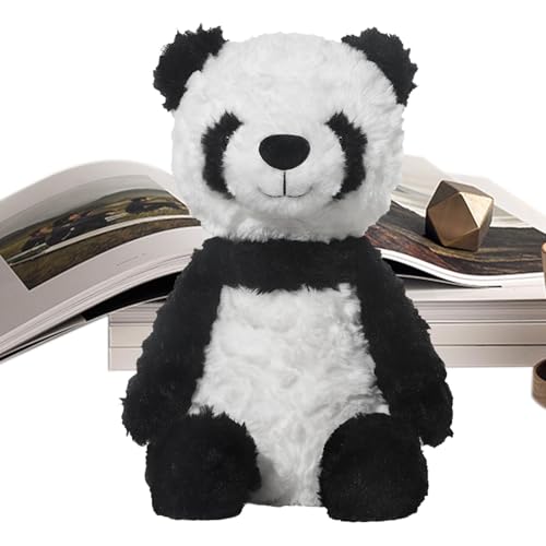 Ziabxhn Stuffed Panda Bear | Panda Plush | Soft Cartoon Panda Doll Cute Plushies | Adorable Plush Companion | Huggable Panda Bear Doll | Portable Panda Plush for Kids Bedroom Decoration von Ziabxhn