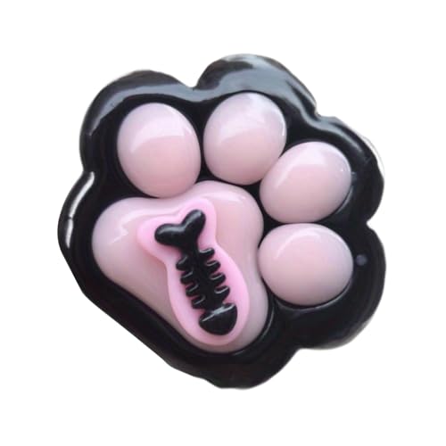 Squishy Cat Paw Squishy Toy – Cat Paw Fidget Toy Cat Paw Squishy Cute Squishy Fidget Toy Fuzzy Cat Paw Squishy Für Jun gen Mädchen Geburtstagsfeiergeschenk Squishy Fidget Animal Toy von Zibeem