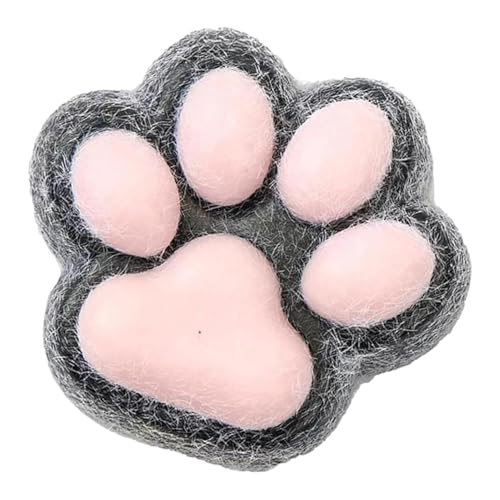 Zappelspielzeug Squishy Cat Paw – Squishy Cat Paw Squeeze Toys Cat Paw Fidget Toys Süßes Squishy Fidget Toys Fuzzy Cat Paw Squeeze für jun gen Mädchen Geburtstagsfeiergeschenke Angst und Entspannung von Zibeem