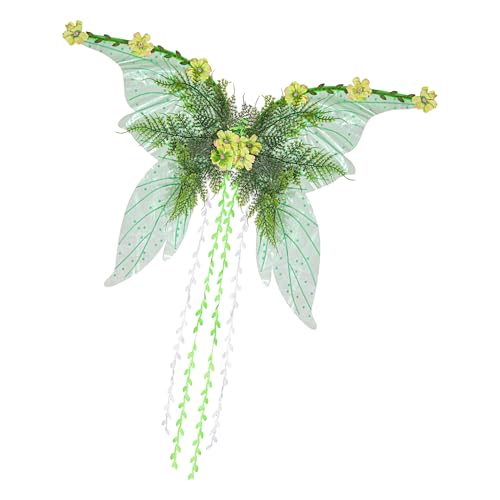 Zibeem Feenflügel - Verstellbare Schmetterlingsflügel,Damenmode Für Verschiedene Anlässe Wie Gartenfeste Weihnachtsmärkte Ferienfeiern Bühnenauftritte Pride Partys Und Cosplay Events Zibeem Feenflügel - Verstellbare Schmetterlingsflügel,Damenmode Für Verschiedene Anlässe Wie Gartenfeste Weihnachtsmärkte Ferienfeiern Bühnenauftritte Pride Partys Und Cosplay Events von Zibeem