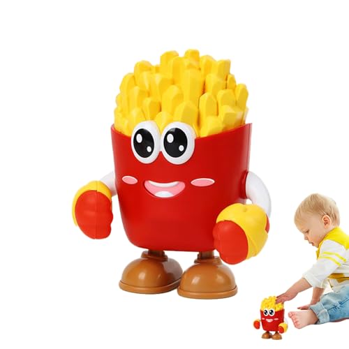 Zibeem Kinder Roboter Spielzeug - Leuchtender Spielzeugroboter,Elektrische Puppe mit Musik und Pommes Design Kleinkind Begleiter für Schüler Erwachsene Geburtstag Zuhause Zibeem Kinder Roboter Spielzeug - Leuchtender Spielzeugroboter,Elektrische Puppe mit Musik und Pommes Design Kleinkind Begleiter für Schüler Erwachsene Geburtstag Zuhause von Zibeem