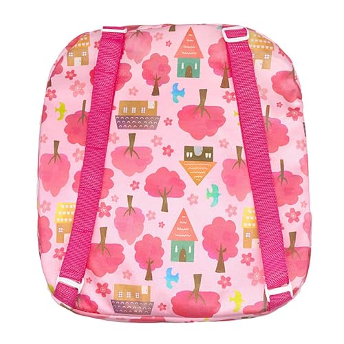 Zibeem Puppentrage-Rucksack, Puppentrage-Vorder- und -Rücktrage, America Doll Carrier-Puppenhalter, Puppentrage-Rückentrage für America Doll 12 Zoll bis 18 Zoll Puppen – 26 x 28 cm von Zibeem