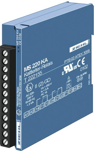 Ziehl MS 220 KA Auslösegerät Anzahl Relais-Ausgänge: 1 von Ziehl