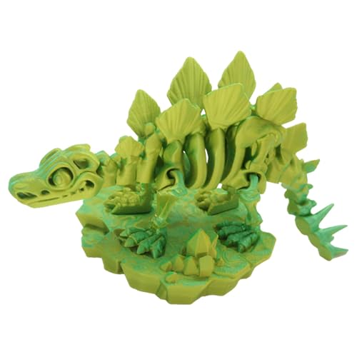 Fidgetspielzeug, Stegosaurus, 3D-Druck, Stegosaurus, 3D-Druck, Action-Figur, 3D-gedrucktes Stegosaurus, interaktives Anti-Stress- und Anti-Stress-Spielzeug von Ziennhu